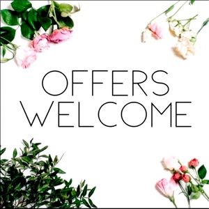 Offers on all items are welcome! Thank you for stopping by! 💗